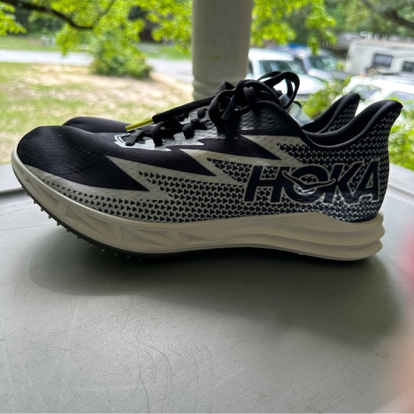 Unisex Hoka One One Crescendo MD Black Running Shoes 1134520 BWHT Size‎ 10.5W 9M